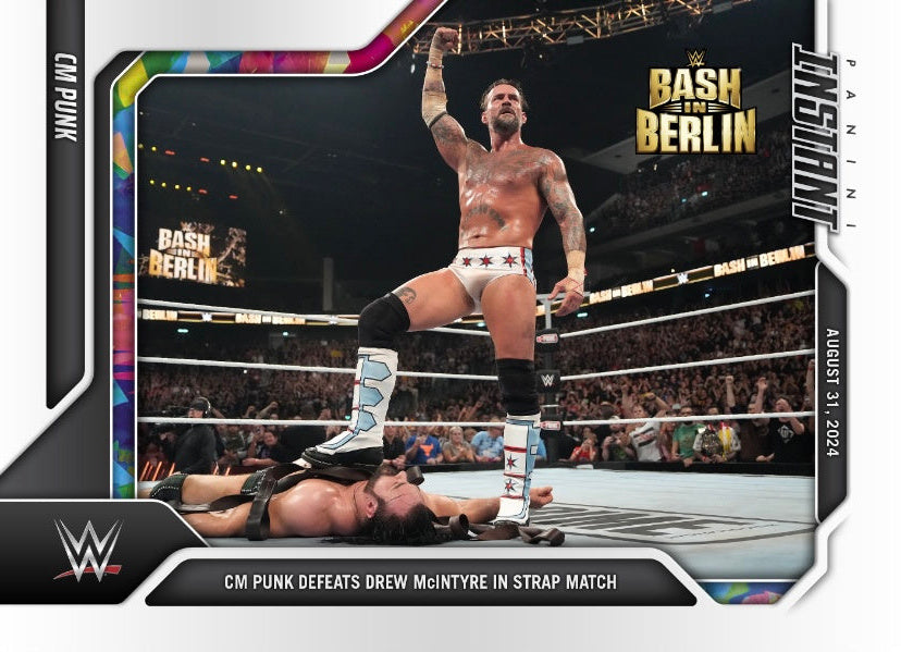 CM Punk – CM Punk Defeats Drew McIntyre in Strap Match