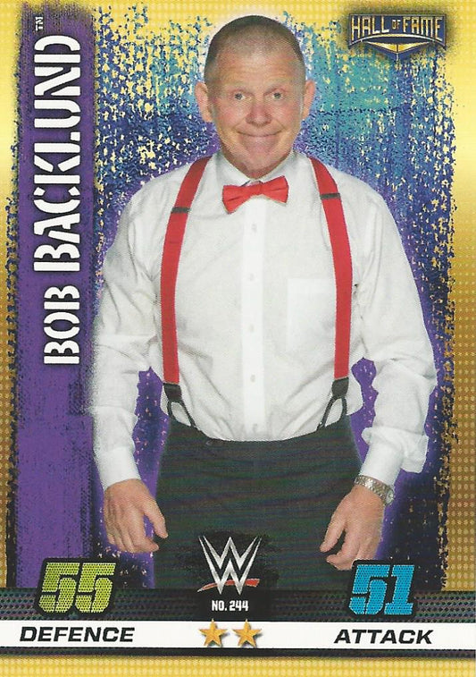 WWE Topps Slam Attax 10th Edition 2017 Bob Backlund #244