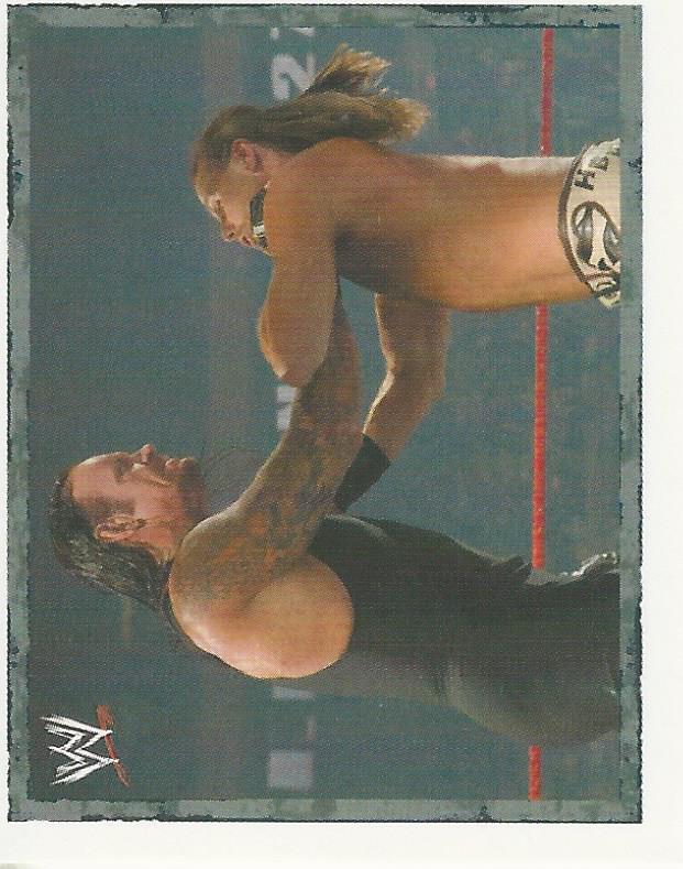 WWE Merlin Heros Stickers 2008 Undertaker #18