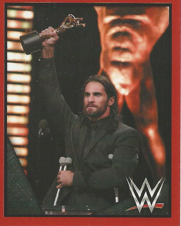 WWE Topps Then Now Forever 2016 Stickers Seth Rollins #244