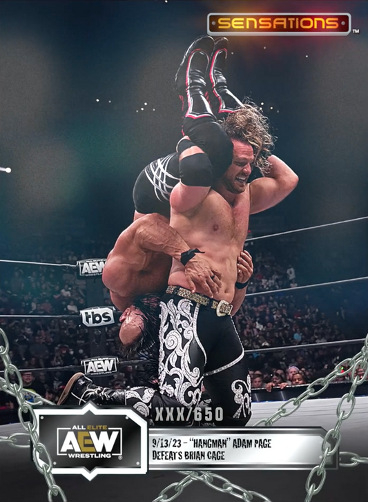 9/13/23 – “Hangman” Adam Page – “Hangman” Adam Page Defeats Brian Cage