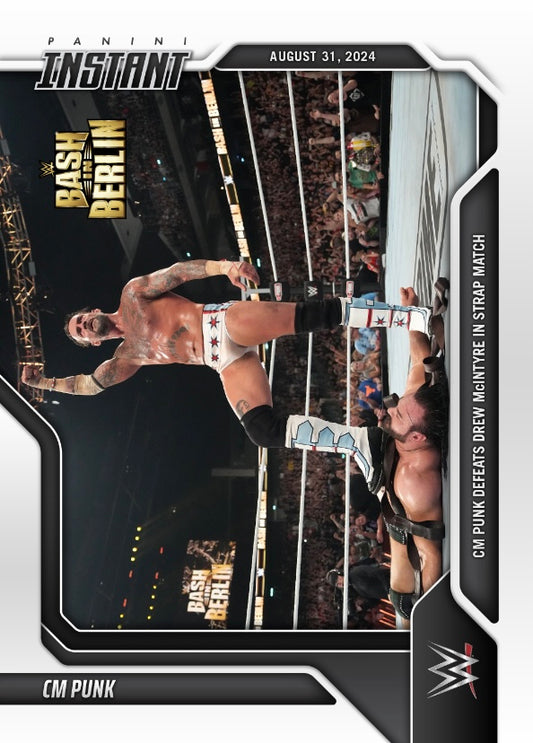CM Punk – CM Punk Defeats Drew McIntyre in Strap Match