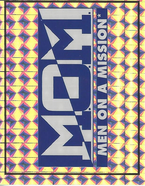 WWF Merlin Sticker 1994 Men on a Mission #245 Version 2