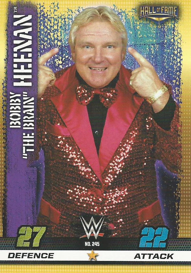 WWE Topps Slam Attax 10th Edition 2017 Bobby Heenan #245