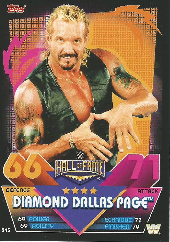 WWE Topps Slam Attax Reloaded 2020 Diamond Dallas Page #245