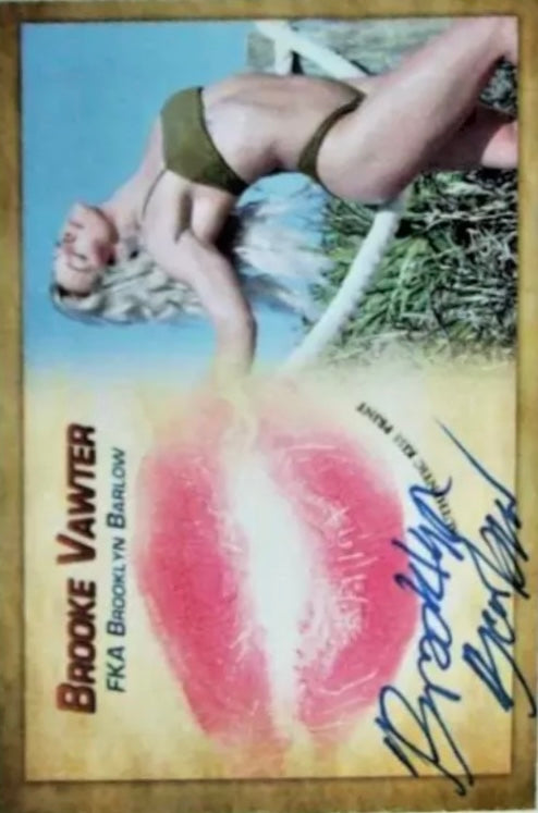 Brooke Vawter trading card PW Catalog