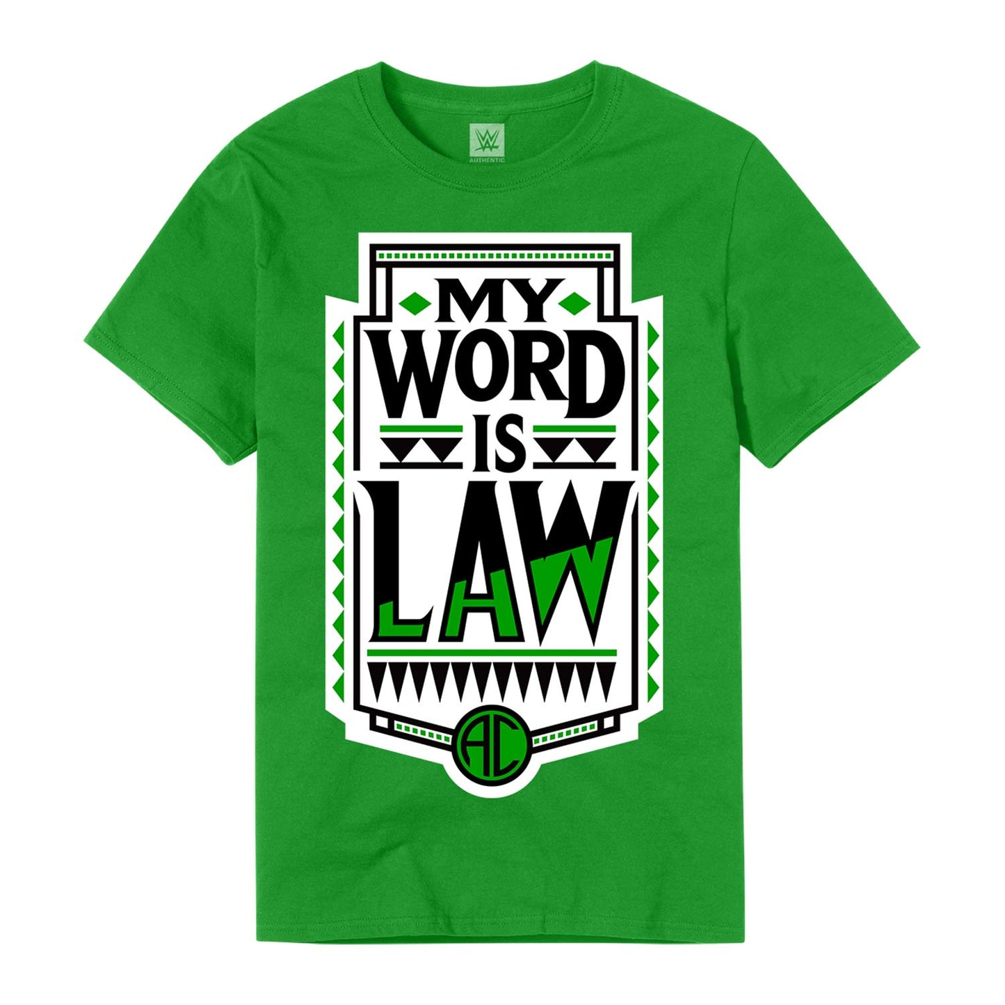Apollo Crews "My Word is Law" Authentic T-Shirt