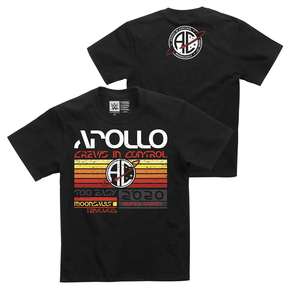 Apollo Crews "Crews In Control" Youth Authentic T-Shirt 1