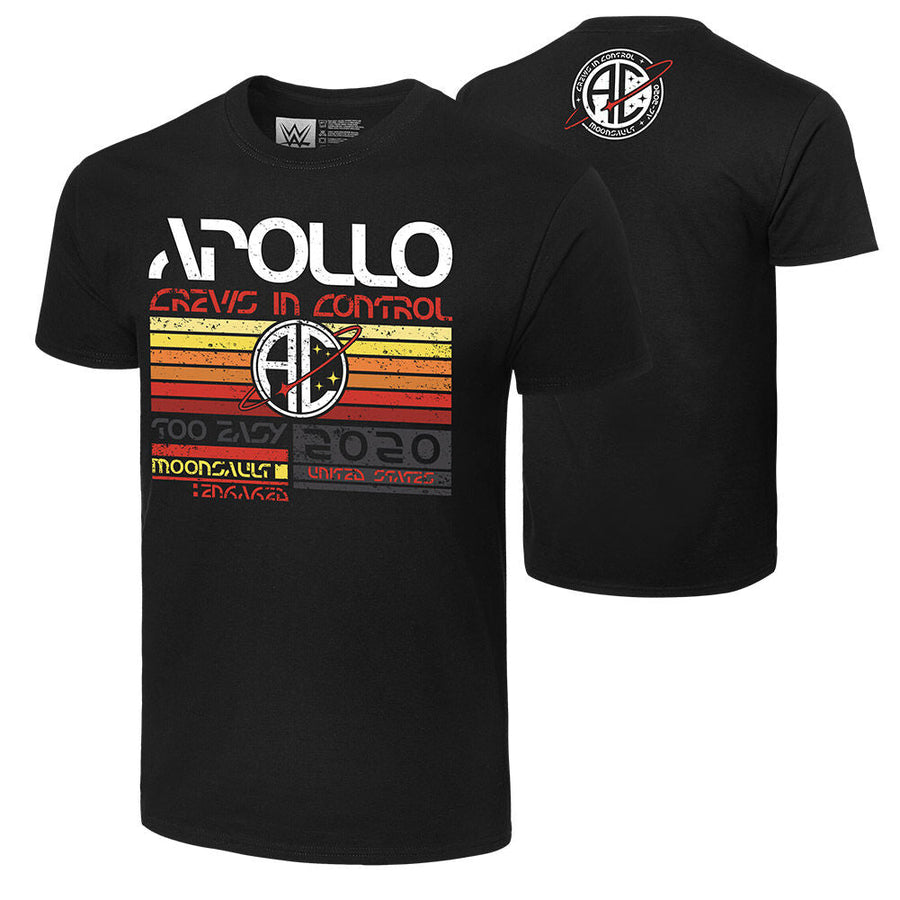 Apollo Crews "Crews In Control" Authentic T-Shirt 1