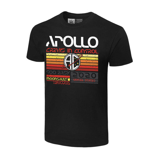 Apollo Crews "Crews In Control" Authentic T-Shirt 2