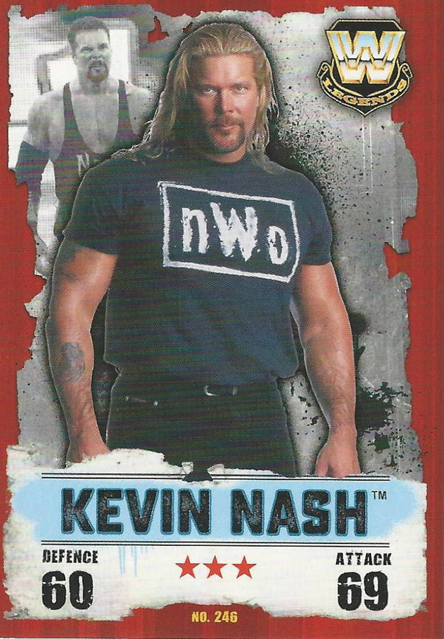 WWE Topps Slam Attax Takeover 2016 Kevin Nash #246