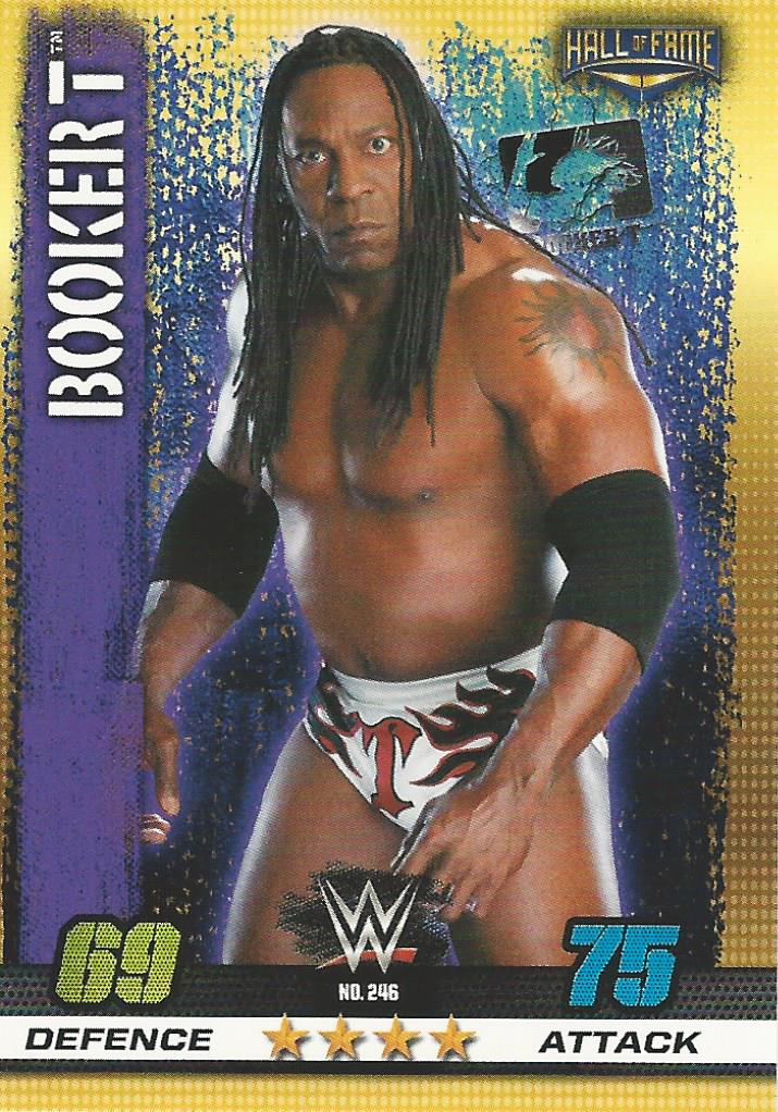 WWE Topps Slam Attax 10th Edition 2017 Booker T #246