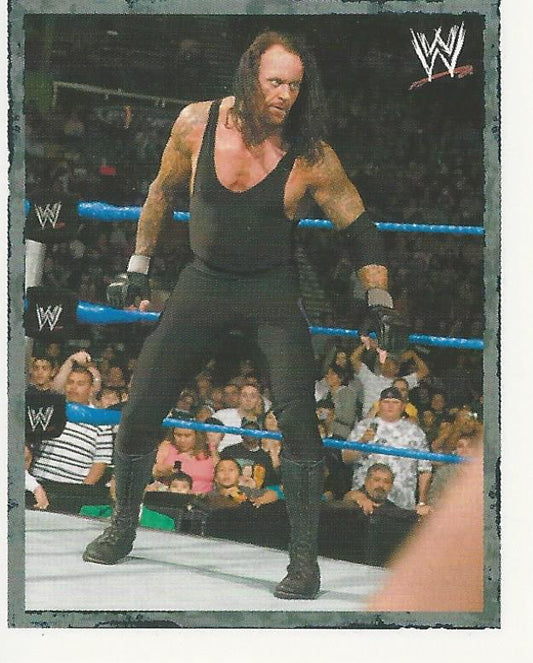 WWE Merlin Heros Stickers 2008 Undertaker #22