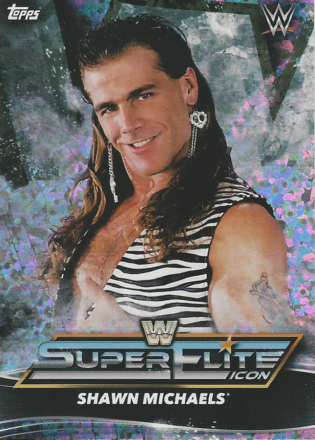Topps WWE Superstars 2021 Shawn Michaels IC5 trading card PW Catalog