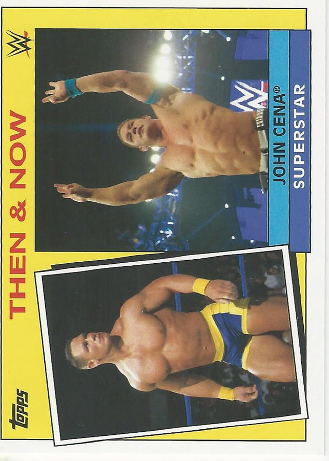 WWE Topps Heritage 2015 John Cena 17 of 30 trading card PW Catalog