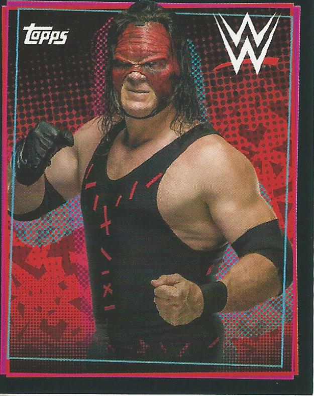 WWE Topps Road to Wrestlemania Stickers 2021 Kane #247
