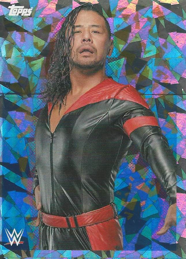 WWE Topps Road to Wrestlemania Stickers 2021 Shinsuke Nakamura #248