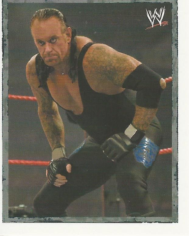 WWE Merlin Heros Stickers 2008 Undertaker #24