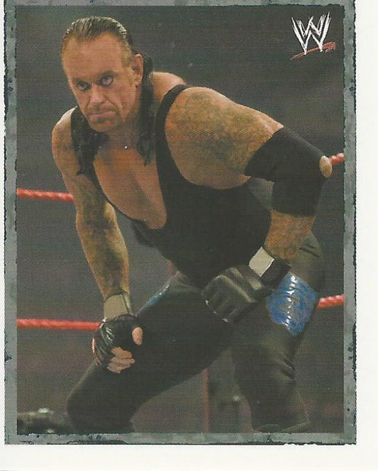 WWE Merlin Heros Stickers 2008 Undertaker #24