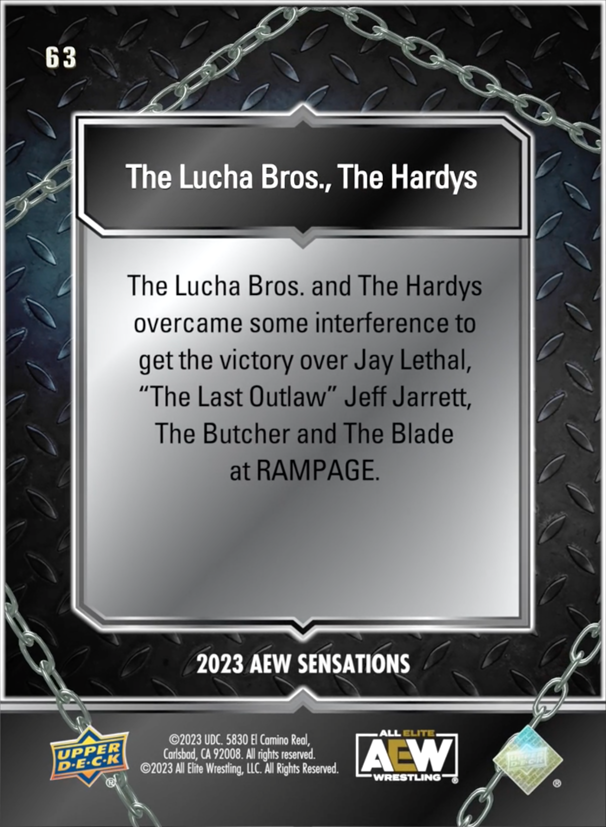 9/15/23 – the Lucha Bros., the Hardys – the Lucha Bros. and the Hardys Get the Win at Rampage