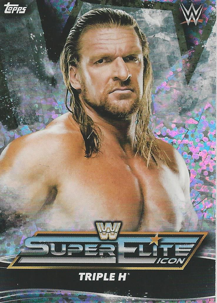 Topps WWE Superstars 2021 Triple H IC8 trading card PW Catalog