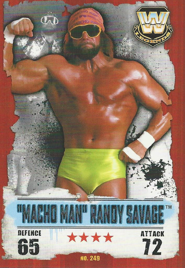WWE Topps Slam Attax Takeover 2016 Macho Man Randy Savage #249