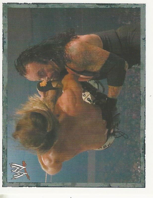 WWE Merlin Heros Stickers 2008 Undertaker #25