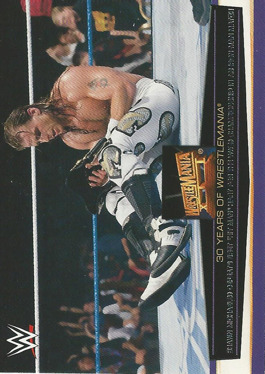 WWE Topps Road to Wrestlemania 2014 Shawn Michaels 24 of 60 trading card PW Catalog