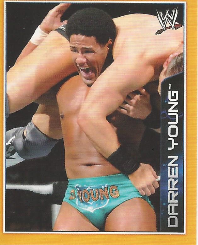 WWE Topps A-Z Sticker Collection 2014 Darren Young #24