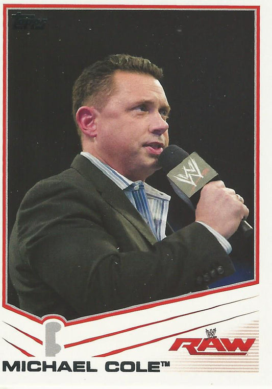 WWE Topps 2013 Michael Cole #24