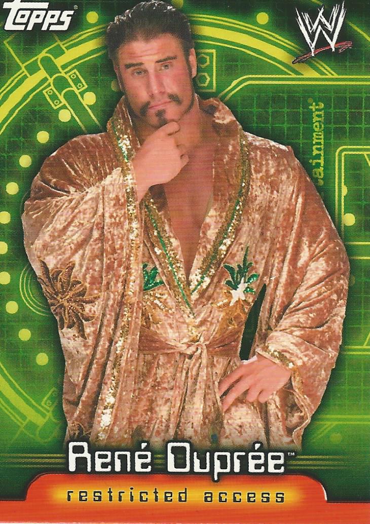 WWE Topps Insider 2006 Rene Dupree #24