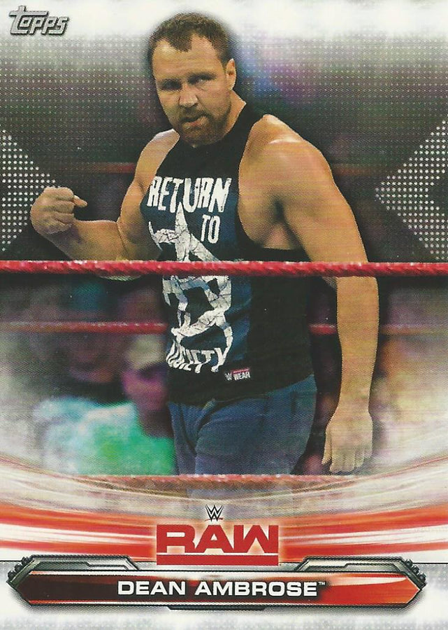 WWE Topps Raw 2019 Dean Ambrose #24