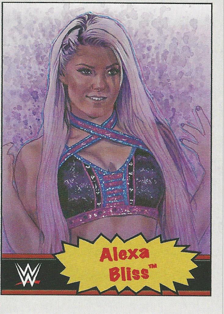 WWE Topps Living Set 2021 Alexa Bliss #24