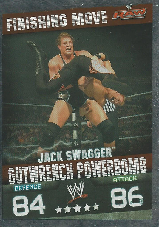 WWE Topps Slam Attax Evolution 2010 Jack Swagger #24