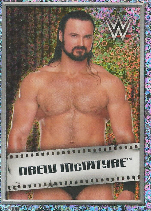 WWE Topps 2018 Stickers Drew McIntyre Foil #24