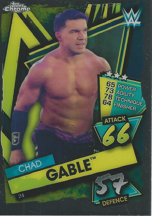 WWE Topps Slam Attax Chrome 2021 Chad Gable #24