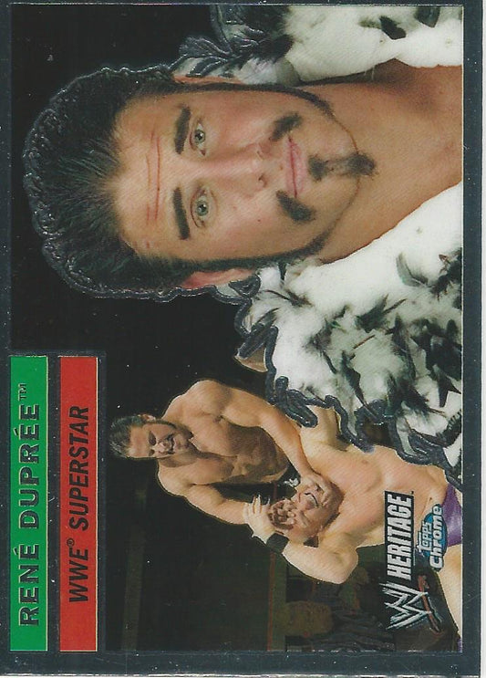 WWE Topps Chrome Heritage Rene Dupree #24