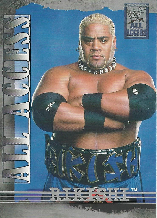 WWF Fleer All Access 2002 Rikishi #24