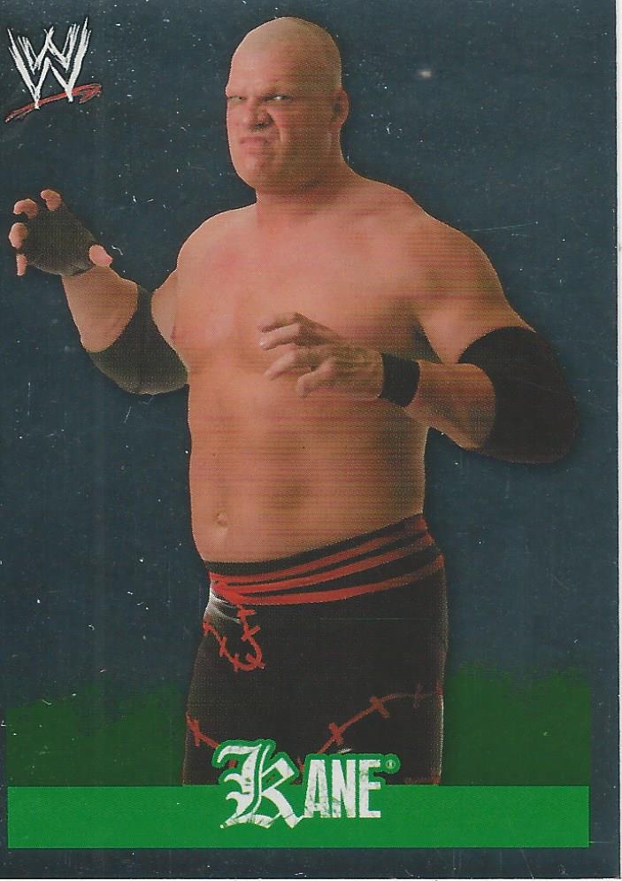 WWE Topps Rivals 2009 Stickers Kane Foil #24