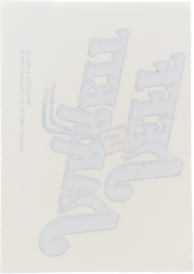 WWF Tattoos 1995 Jeff Jarrett Logo from Germany