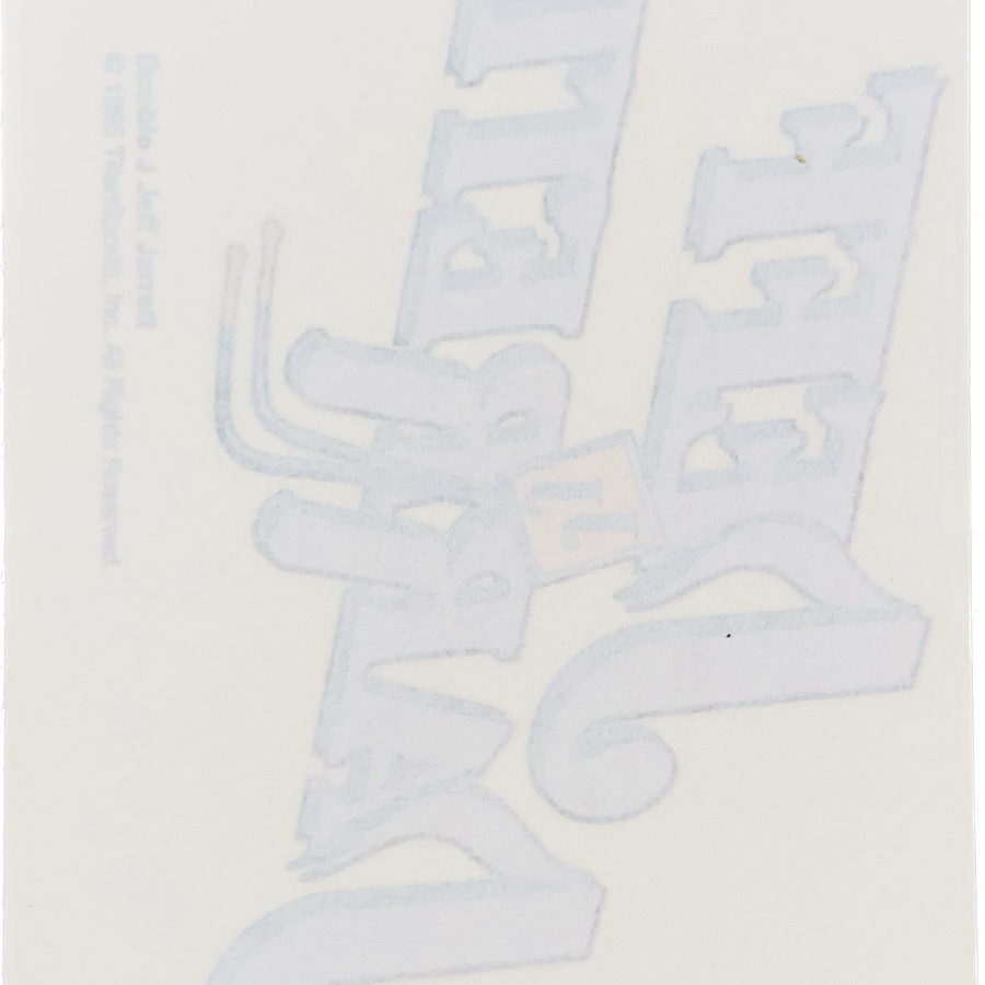 WWF Tattoos 1995 Jeff Jarrett Logo from Germany Pwcatalog