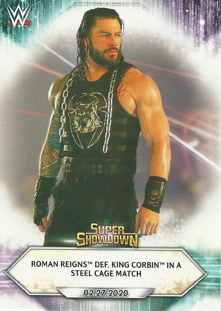 WWE Topps 2021 Roman Reigns #24
