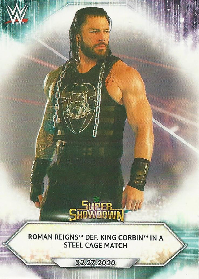 WWE Topps 2021 Roman Reigns #24