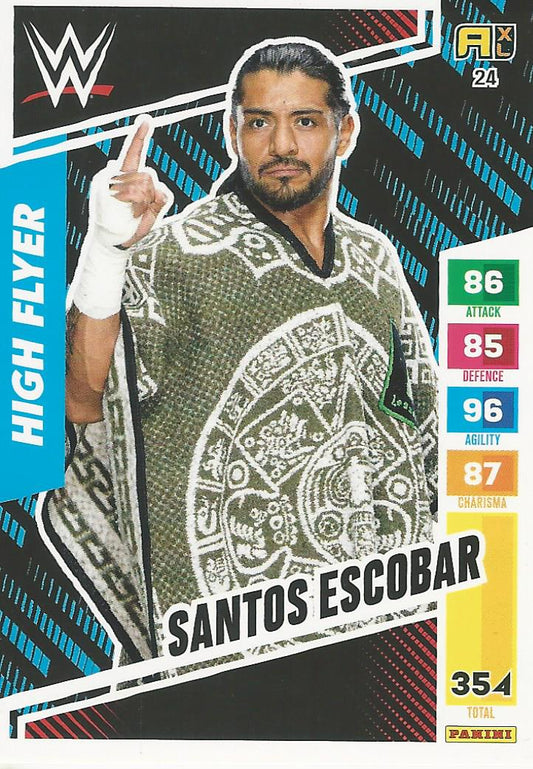 WWE Panini XL Adrenalyn 2024 Santos Escobar #24