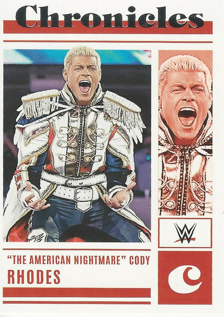 WWE Panini Chronicles 2023 Cody Rhodes #24