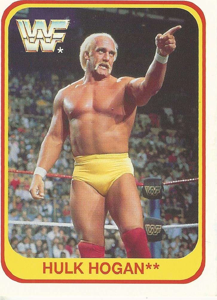 WWF Merlin 1991 Hulk Hogan #24