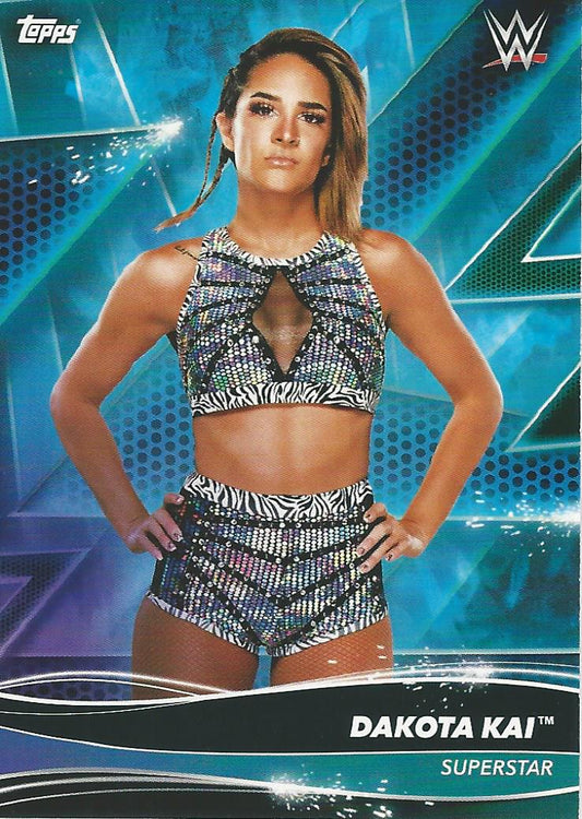 Topps WWE Superstars 2021 Dakota Kai #24