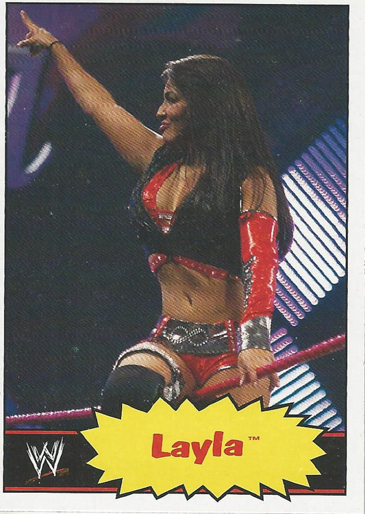 WWE Topps Heritage 2012 Layla #24