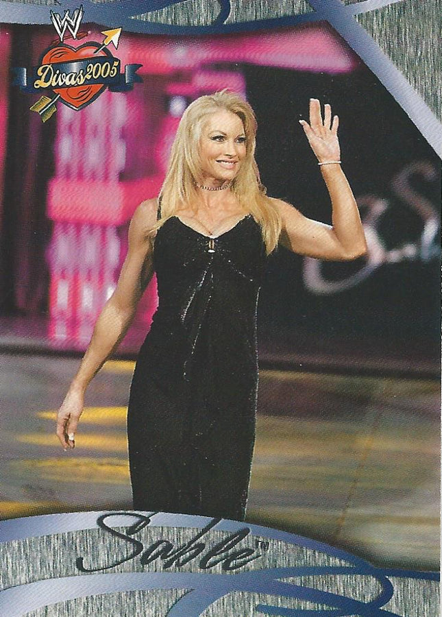 WWE Fleer Divas 2005 Sable #24