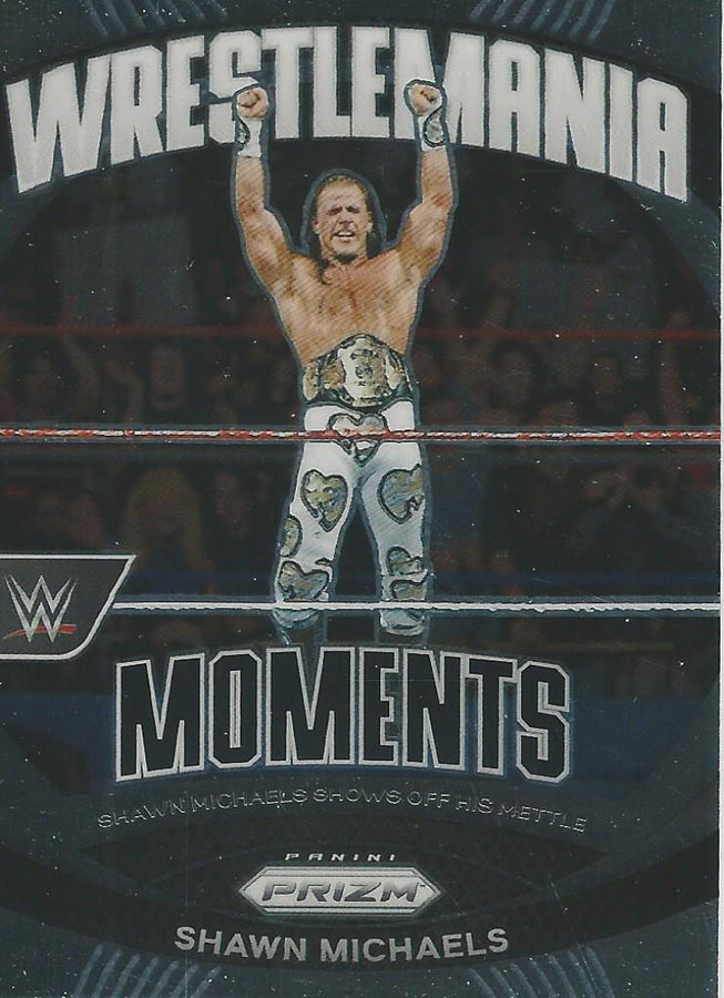 WWE Panini Prizm 2024 Wrestlemania Moments Shawn Michaels #8